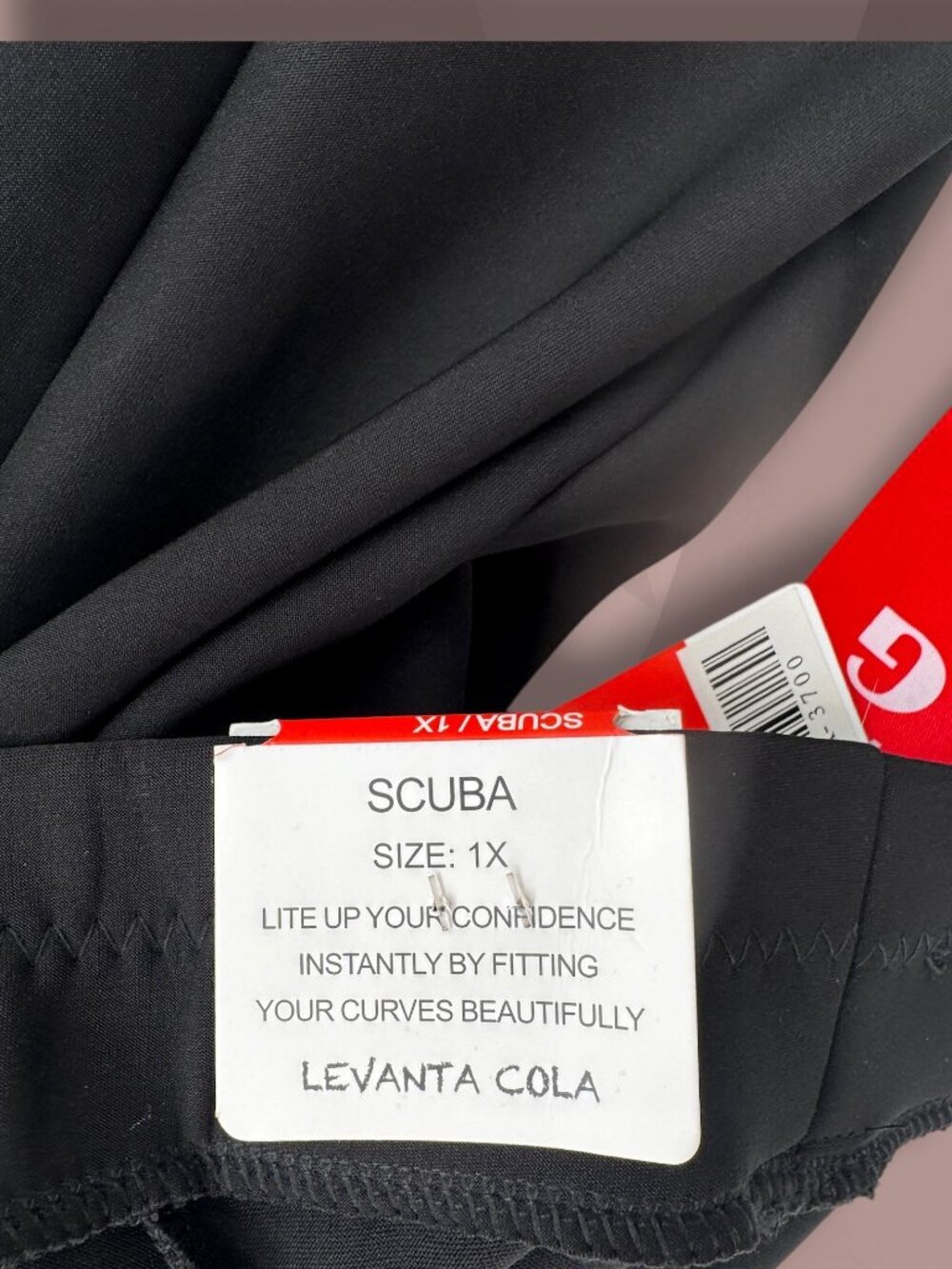 MAZE Levanta Cola Scuba Slimming Pants‎ 1X - Picture 6 of 6